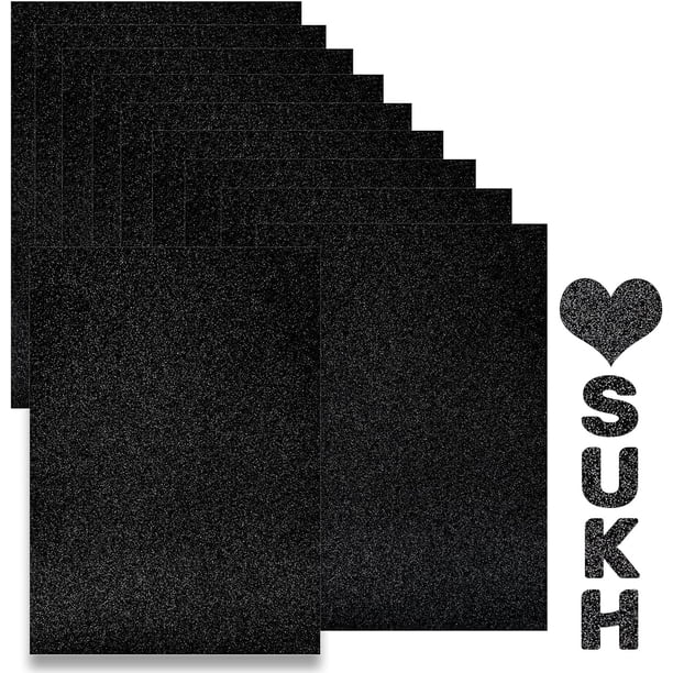 Sukh 13 piezas de papel de cartulina con purpurina – Cartulina con purpurina para manualidades, tamaño A4, manualidades de colores gruesos, caja de regalo de Navidad, San Valentín, envoltorio, bricola