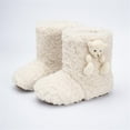 thumbnail image 6 of breaise Winter Snow Boots Kids Boys Girls Sherpa Fleece Lined Shoes Warm Fluffy Faux Fur Lining Bootie, 6 of 6