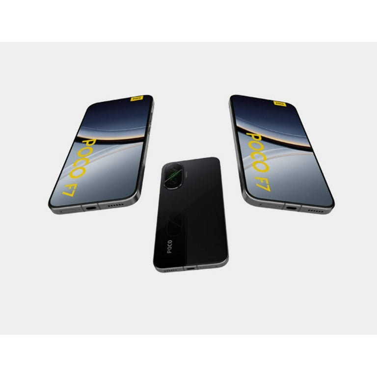 Xiaomi Poco F7 5G 512GB ROM 12GB RAM Dual Sim GSM Unlocked - Black