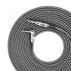 thumbnail image 3 of Cable de Guitarra Eléctrica ANGGREK de ángulo Recto con Reducción de Ruido de Núcleo de Cobre, 3 of 8