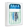 thumbnail image 3 of Stupell Industries Canned Sardines on Stripes White Framed Giclee Art design by Lil' Rue, 14 x 11, 3 of 8
