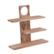 thumbnail image 3 of Soporte para tazas de café, portavasos de té, soporte para servicio de té, organizador de estantes de madera para escritorio Marrón, 3 of 9