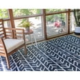 thumbnail image 4 of Outdoor Glasbury Collection Area Rug Navy Blue - 6'x9', 4 of 5
