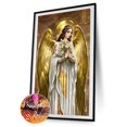 thumbnail image 3 of Peinture Diamant Ronde Vierge Religieuse 40*70cm, 3 of 10