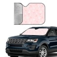 thumbnail image 3 of Kdxio Cute Bunny Print Front Windshield Sun Shade,Folding Auto Sunshade for Car Truck SUV-, 3 of 7