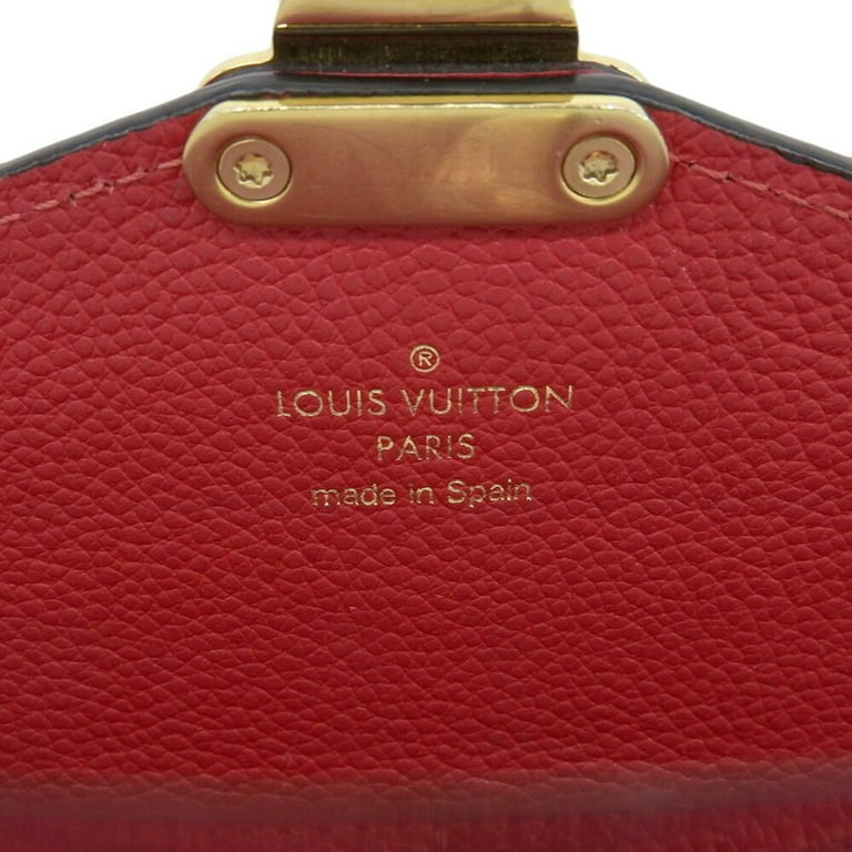 Louis Vuitton Scarlet Monogram Empreinte Leather Metis Wallet Louis Vuitton