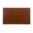 thumbnail image 4 of Pemberly Row Mid-Century Wood Dining Table with Tapered Legs in Brown Stain, 4 of 12