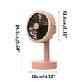 thumbnail image 3 of UttpKLBx Personal Bladeless Folding Neck Fans Standing Fans for Indoors Air Conditioner for Room Mini Air Conditioner for Room, Quiet Personal Small Fan for Home (B), 3 of 7