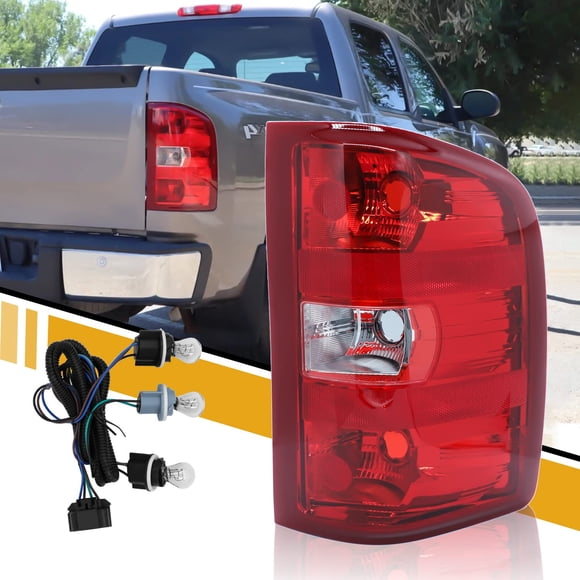 Conjunto de luces traseras CLERYYE compatible con Chevy Silverado