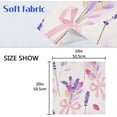 thumbnail image 7 of GZHJMY Purple Lavender Floral Napkins Table Decorations Napkin Set for Gift Giving, Dining, Parties 20 x 20in, 7 of 7