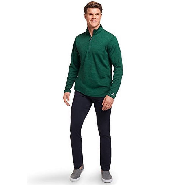 Russell Men's Dri Power Lightweight 1/4 Zip Pullover