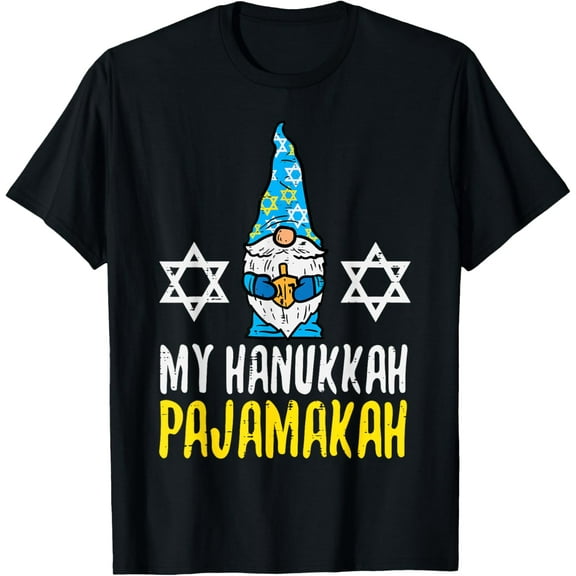 My Hanukkah Pajamakah Funny Chanukah Pajamas PJs Women Kids T-Shirt