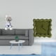 thumbnail image 2 of Figura de escritorio,Estante con estatua de astronauta para decoración de oficina y hogar,Figura decorativa de escritorio de resina para decoración del hogar,Reloj de pared,Reloj de pared, 2 of 8