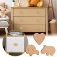 thumbnail image 5 of Modern Beechwood Cabinet Handles Star And Cloud Shapes For Drawers And Doors Natural Pulls Kitchen Hardware, 5 of 5