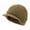 Khaki, variant on Women's Solid Knitted Beanie Keep Warm Peaked Cap for Winter Hats Olive Green