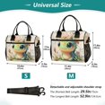 thumbnail image 2 of Small Cooler Bag Lunch Bag Portable Meal Bag Work Meal Bag Outdoor Meal Bag Travel Meal Bag Picnic Meal Bag Going Out Meal Bag Adorable Green Dragon, 2 of 6