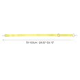 thumbnail image 2 of Ofertas Únicas 1 Pc Correa de Mano de Color Sólido Tonal Brillante Plateado para Citas de Nylon Amarillo Claro, 2 of 4