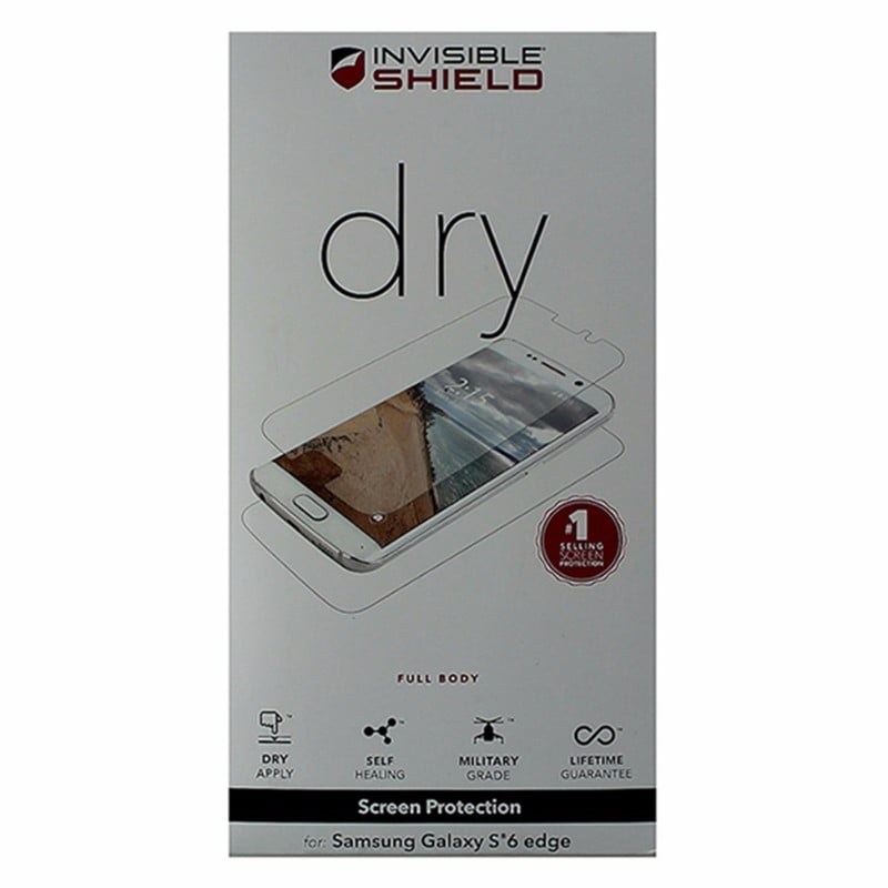 ZAGG Invisible Shield Dry Full Protector for Samsung S6 Edge -