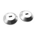 thumbnail image 2 of Adhesive Security Plate with Slot for Cables to Lock Down Laptops, Tablets, Monitors and Other Devices (Silver 4 Pack), 2 of 8