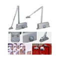 thumbnail image 2 of GETAJGHSD Home Door Closer Practical Double Control Range 1Set Stainless Steel, 2 of 8