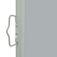 thumbnail image 3 of Patio Retractable Side Awning 23.6"x118.1" Gray, 3 of 7