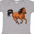 thumbnail image 4 of Inktastic Wild Mustang Horse Galloping Boys or Girls Baby Bodysuit, 4 of 5