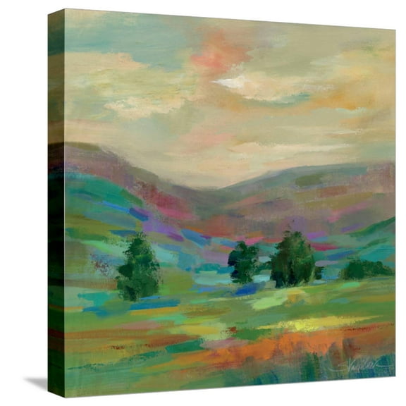 Art.com Summer Hues Stretched Canvas Print Wall Art by Silvia Vassileva, 16" x 16"