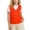 Orange, variant on UVEASISHA Unisex Kids Volunteer Vest Lightweight Button Up Waistcoat Boys Girls V Neck Sleeveless Basic Vest Solid Color Casual Vest for School Activities Blue 9-10 Years