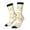 2 Black-1, variant on Farm Bee Cute Honey Pattern Sport Socks for Women and Men Crew Socks Sporty Calf Socks Casual Socks