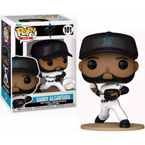 Marlins Funko Pop Vinyl - MLB Baseball - Sandy Alcantara 101