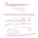thumbnail image 1 of Regla Curva Francesa Strade Fareast Limited 8 Piezas, 1 of 8