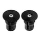 thumbnail image 2 of 2 tapones para manillar de bicicleta, tapones de expansión de aluminio con bloqueo a presión. negro sin marca, 2 of 9