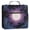 Solar Vortex, variant on Water-Resistant 3-Ring Binder Organizer with Multiple Pockets Zipper Binder Bag for Office Teal and Orange Abstract Shapes