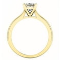 thumbnail image 3 of Dazzlingrock Collection 2.05 Carat (ctw) 14K Princess White Diamond Bridal Engagement Ring Set 2 CT, Yellow Gold, Size 10, 3 of 4