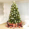 thumbnail image 4 of Lumiparty 65 pcs Christmas Ball Ornaments Set, Shatterproof Xmas Balls Decorative Hanging Ornaments, Tree Ornaments Assorted Set with Hooks for Xmas Tree Holiday Wreath Garland Swag Decor, Black, 4 of 9