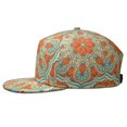 thumbnail image 3 of Geometric Mandala Design Flat Visor Hat - Unisex Breathable Streetwear Cap for All Seasons, 3 of 6