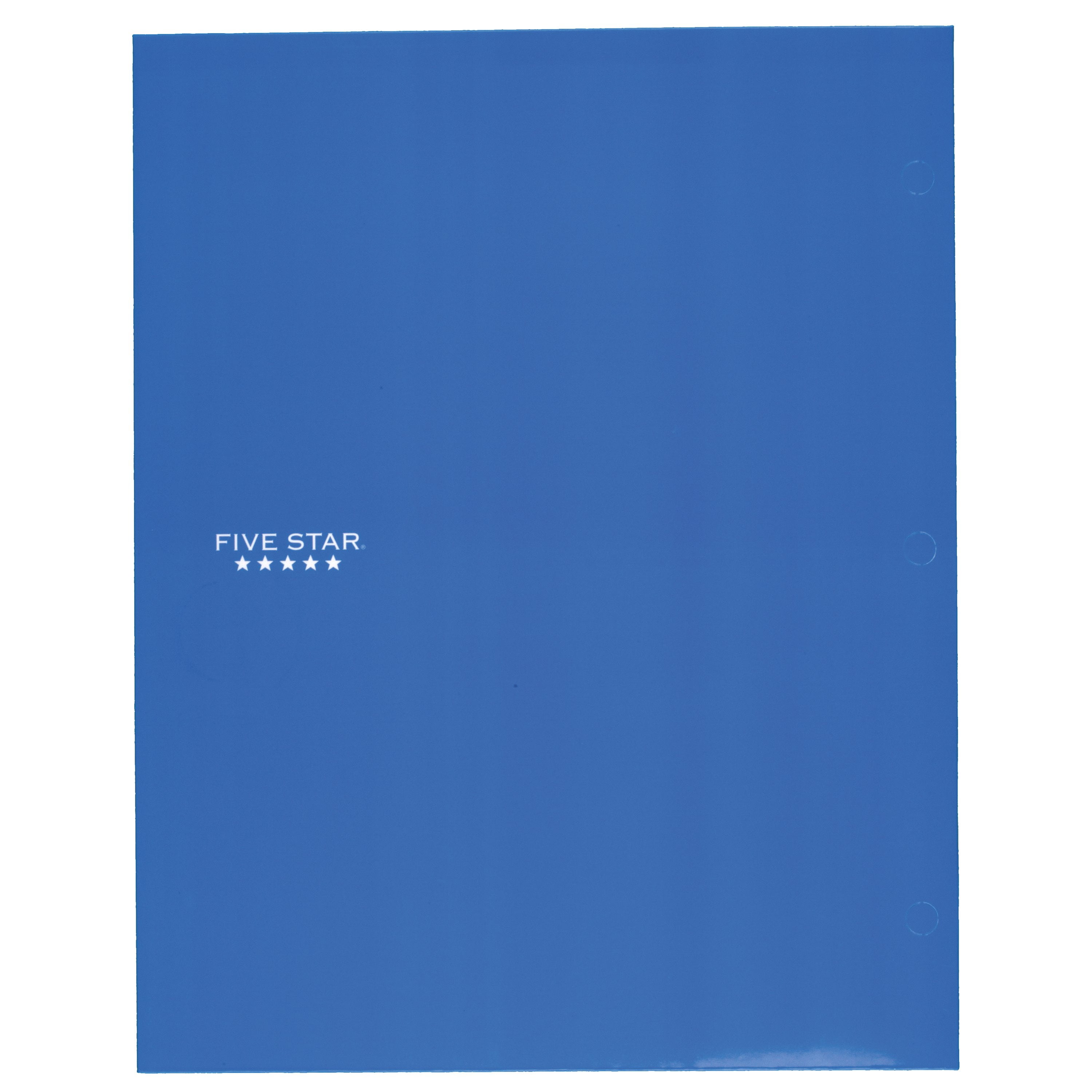 Five Star 4-Pocket Paper Folder, Assorted Colors (33585)