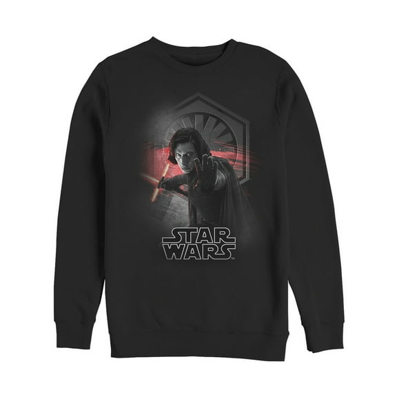 Men's Star Wars The Last Jedi Kylo Ren Control Sweatshirt Black Small