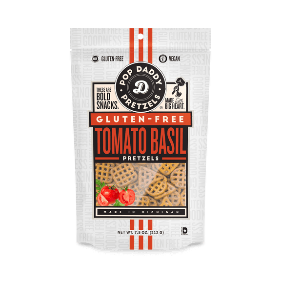 Pop Daddy Pretzels - Gluten Free - Tomato Basil