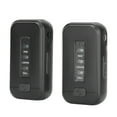 thumbnail image 2 of Sistema de monitoreo de oído inalámbrico 2.4G, auriculares estéreo sin retardo, transmisor y receptor de monitoreo para transmisión en vivo, banda de escenario, 2 of 12