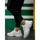 thumbnail image 3 of Men Minimalist Lace-up Front Sneakers, Sporty Outdoor Fabric Chunky Sneakers, 3 of 5