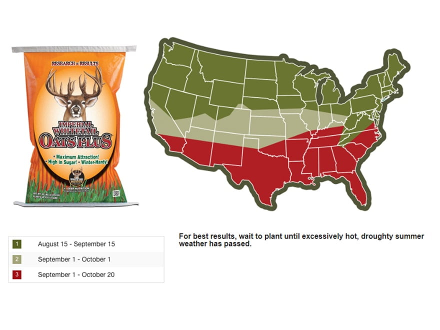 Whitetail Institute Imperial Forage Oats Plus