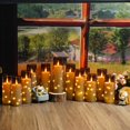 thumbnail image 4 of Velas LED sin llama Eebuss, 12 unidades, temporizador remoto, 4 of 6