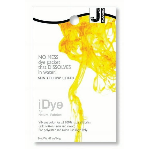 Jacquard iDye - Natural Fabrics - Sun Yellow