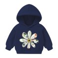thumbnail image 1 of Sudadera con capucha para bebé, niño y niña, sudadera informal con estampado para bebé, regalo para niña, blusa, 1 of 5