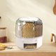 thumbnail image 2 of contenedor de almacenamiento de arroz Dispensador de cereales giratorio Contenedor encimera Organizador 6 Organización de almacenamiento de alimentos Cubo para frijoles, 2 of 9