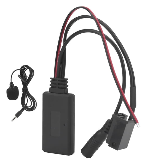 Adaptador de Audio auxiliar Bluetooth 5,0, Kit de manos libres con micrófono de 8 pines, apto para Ford 5000/6000 CD estéreo