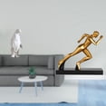 thumbnail image 2 of Escultura De Pingüino Corredor, Figura Coleccionable, Artesanía Decorativa, Estatua De Animal De Resina, Arte Abstracto Moderno Para Inauguración De La Casa, Mesa, Bar, Dormitorio, Oficina,, 2 of 8