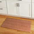 thumbnail image 2 of TOWN & COUNTRY BASICS Pax Herringbone Textured Solid Everwash® Washable Area Rug, Low Pile, Non-Slip Backing, Easy Clean Pet & Family Friendly Rug, Rust, 1'11"x2'11", 2 of 15