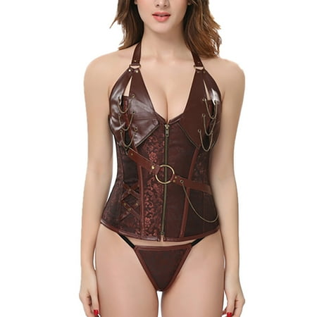 Gothic Clothing Women Tummy Control Shapewear for Women Ladies Court Corset Sexy Tummy One-piece Corset Sexy Lingerie Plus Size Shapewear for Women Clearance